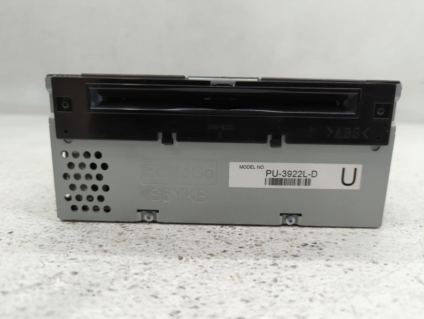 2016-2017 Ford Explorer Radio AM FM Cd Player Receiver Replacement P/N:HB5T-19C107-BB Fits Fits 2016 2017 OEM Used Auto Part