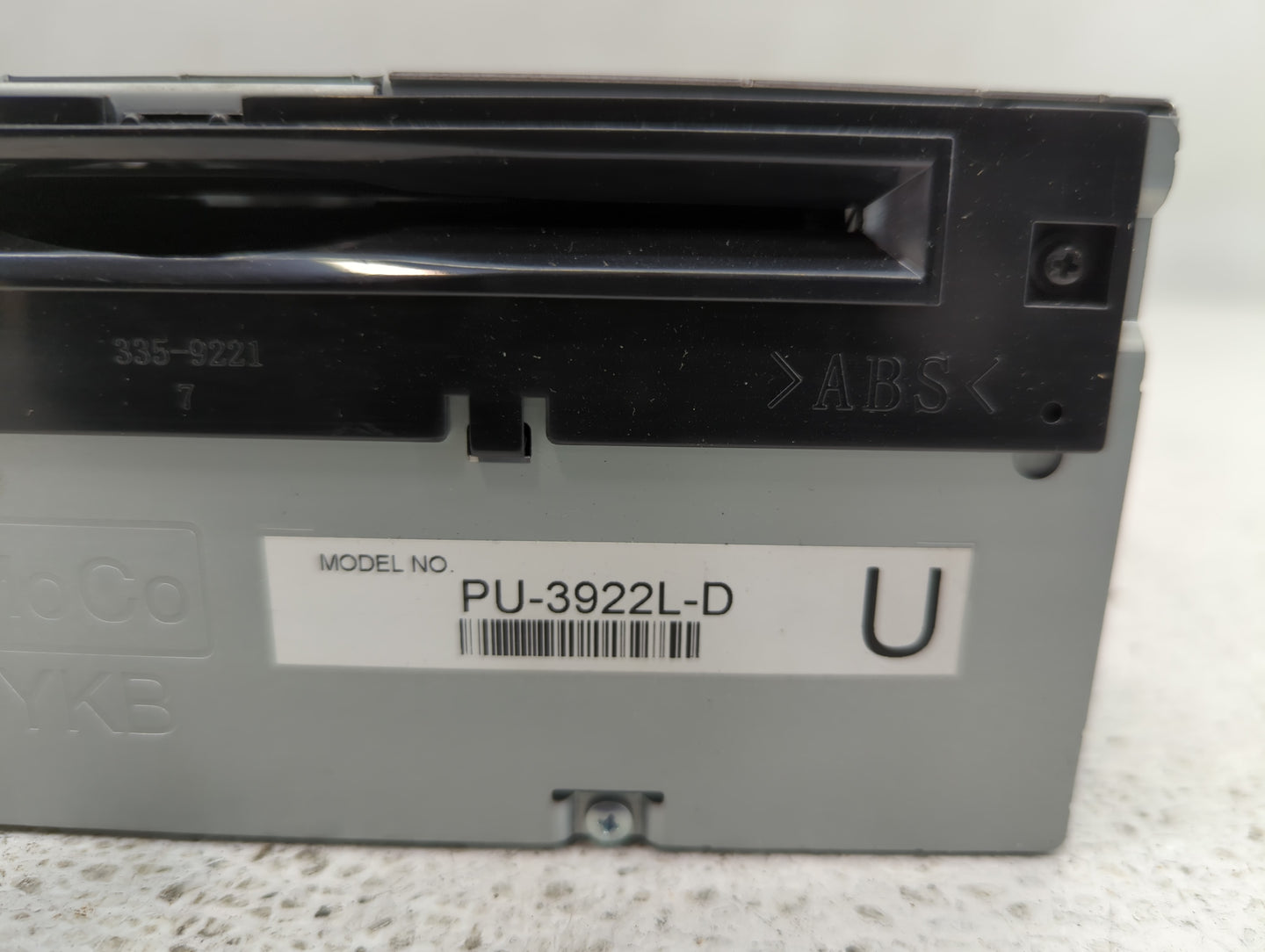 2016-2017 Ford Explorer Radio AM FM Cd Player Receiver Replacement P/N:HB5T-19C107-BB Fits Fits 2016 2017 OEM Used Auto Part