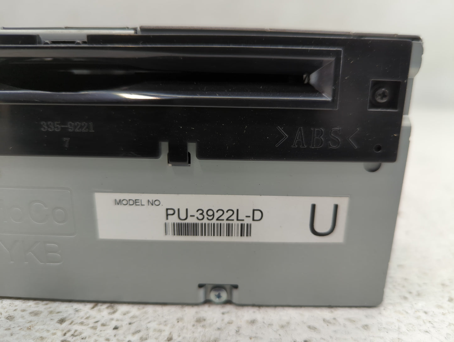 2016-2017 Ford Explorer Radio AM FM Cd Player Receiver Replacement P/N:HB5T-19C107-BB Fits Fits 2016 2017 OEM Used Auto Part