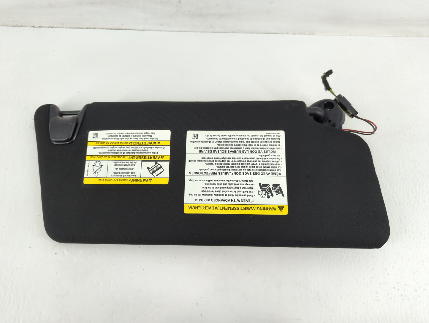 2017 Ford Explorer Sun Visor Shade Replacement Driver Left Mirror Fits OEM Used Auto Parts - Oemusedautoparts1.com