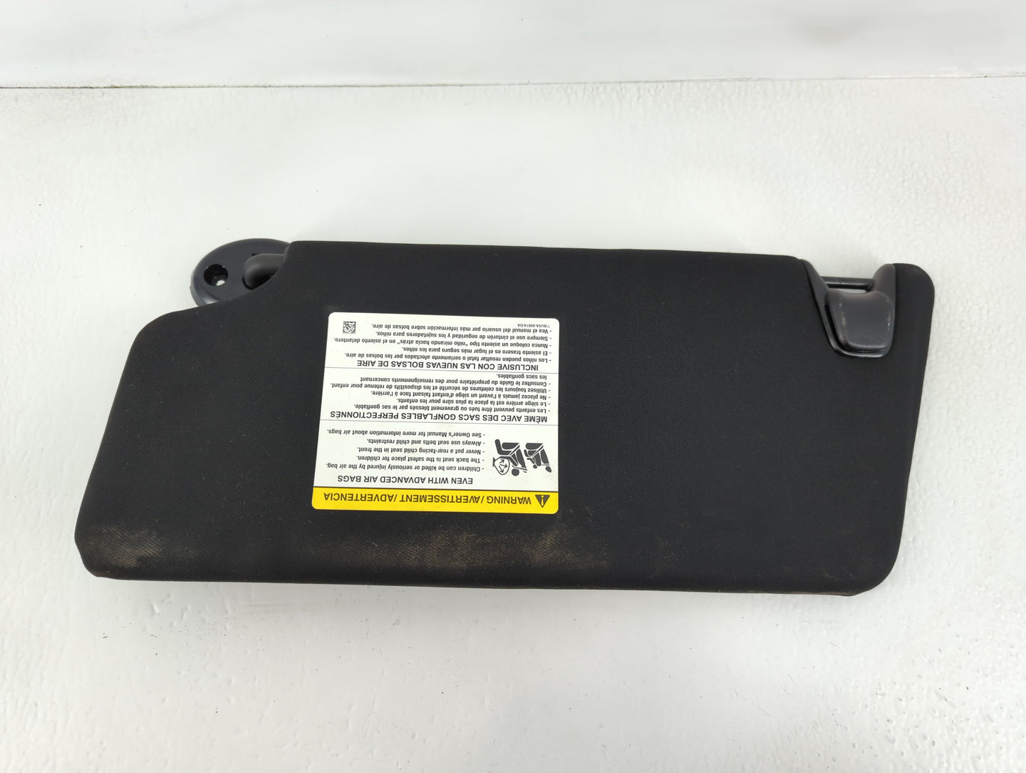 2017 Ford Explorer Sun Visor Shade Replacement Passenger Right Mirror Fits OEM Used Auto Parts - Oemusedautoparts1.com