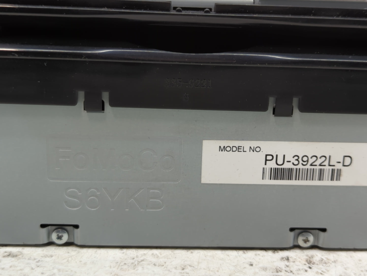 2017 Ford Explorer Radio AM FM Cd Player Receiver Replacement P/N:HB5T-19C107-BB Fits OEM Used Auto Parts - Oemusedautoparts