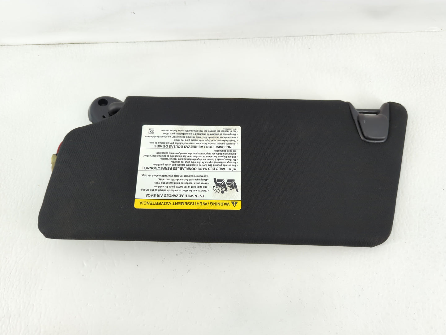 2017 Ford Explorer Sun Visor Shade Replacement Passenger Right Mirror Fits OEM Used Auto Parts - Oemusedautoparts1.com