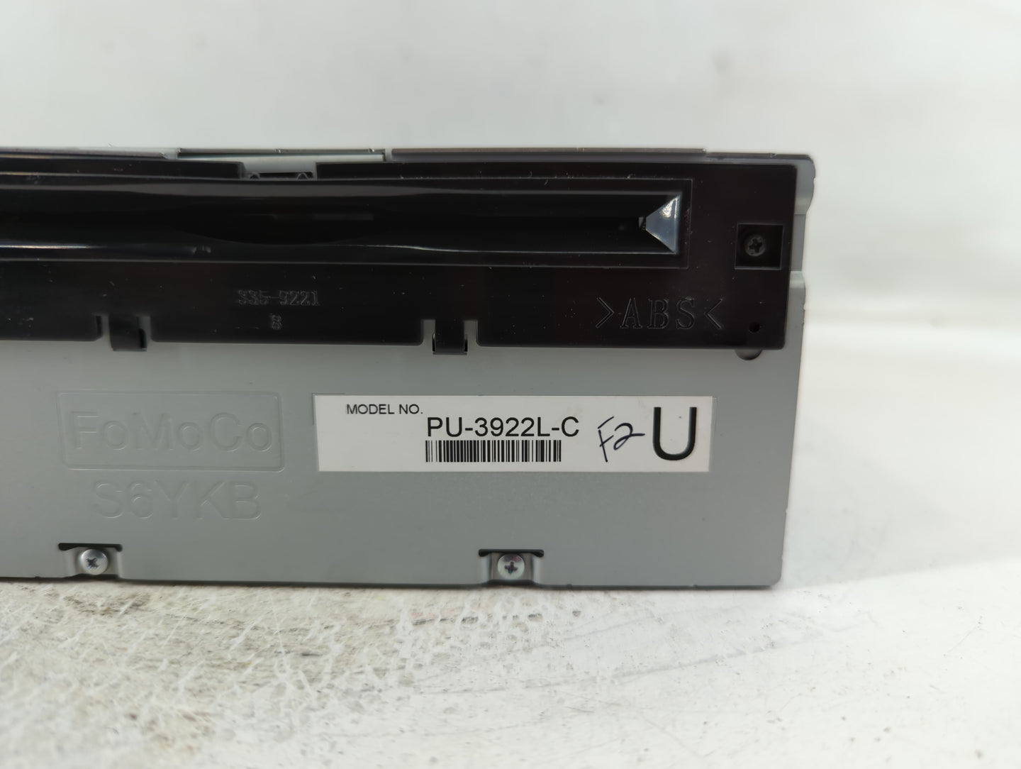 2016-2017 Ford Explorer Radio AM FM Cd Player Receiver Replacement P/N:HB5T-19C107-BA Fits Fits 2016 2017 OEM Used Auto Part