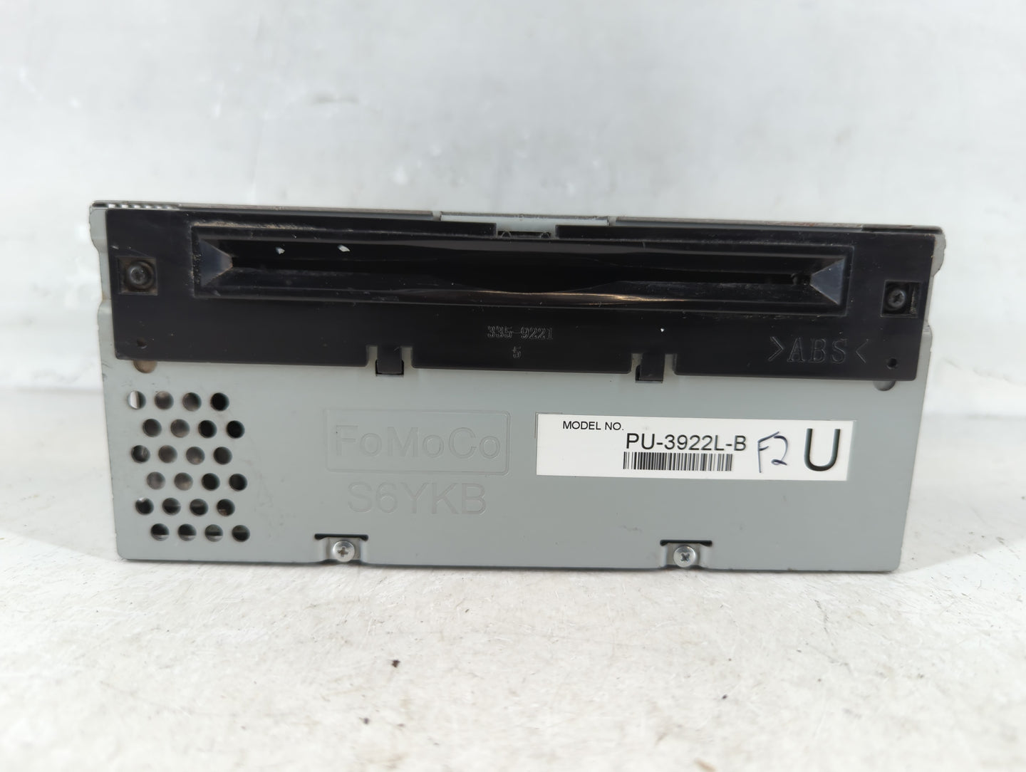 2016-2017 Ford Explorer Radio AM FM Cd Player Receiver Replacement P/N:GB5T-19C107-BG Fits Fits 2016 2017 OEM Used Auto Part