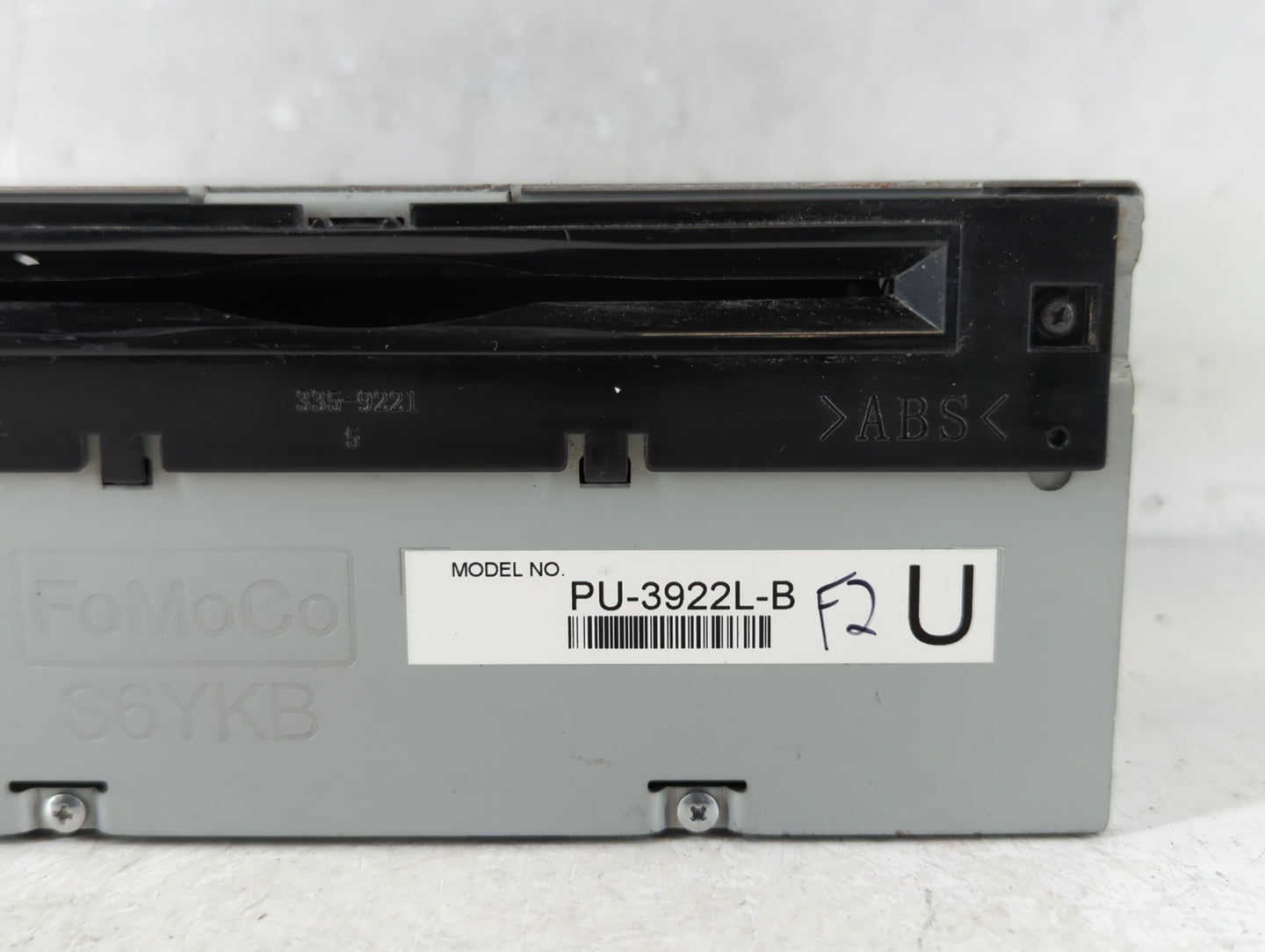 2016-2017 Ford Explorer Radio AM FM Cd Player Receiver Replacement P/N:GB5T-19C107-BG Fits Fits 2016 2017 OEM Used Auto Part