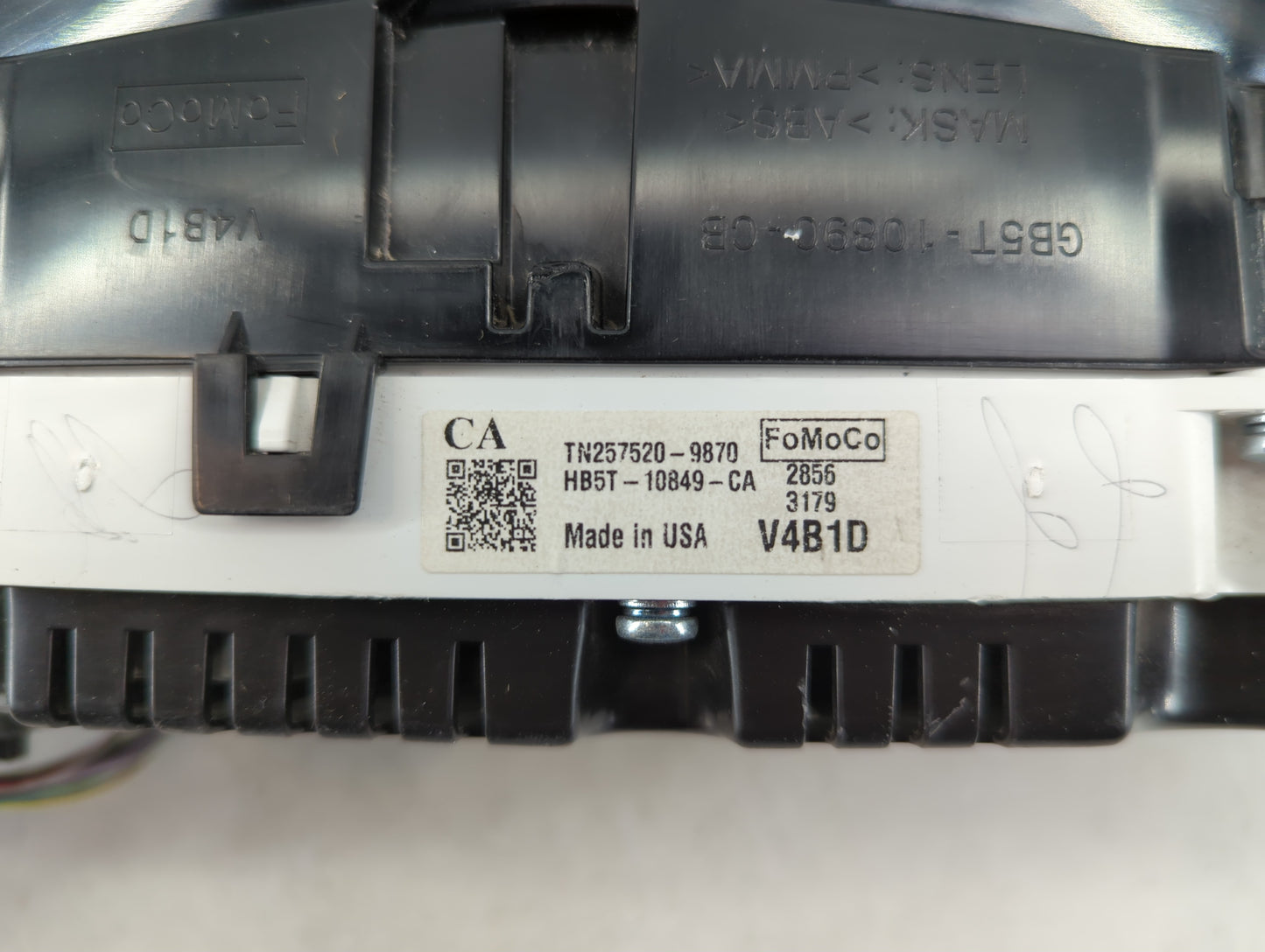 2017 Ford Explorer Instrument Cluster Speedometer Gauges P/N:HB5T-10849-CA Fits OEM Used Auto Parts - Oemusedautoparts1.com