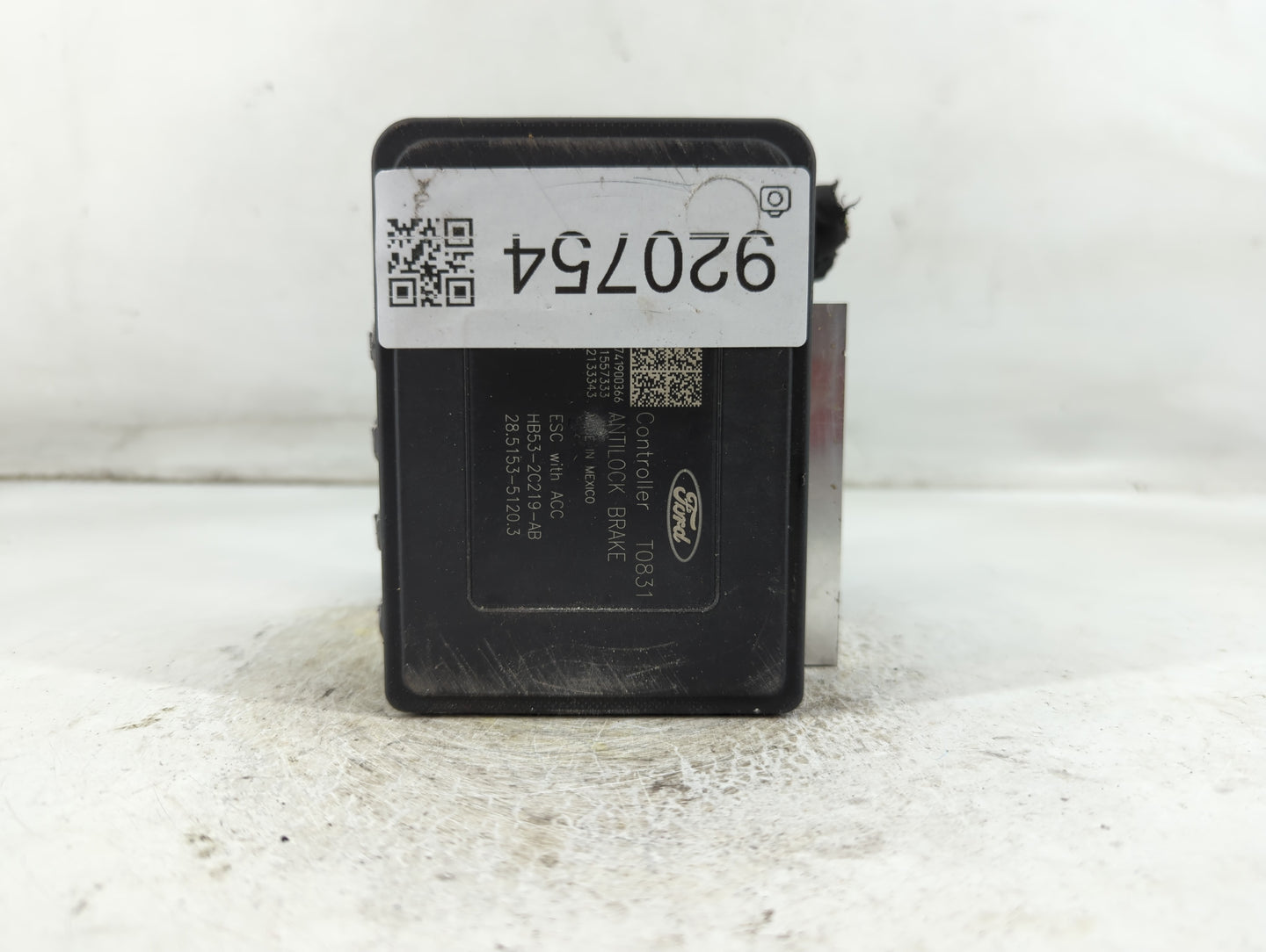 2017 Ford Explorer ABS Pump Control Module Replacement P/N:HB53-2C405-AC Fits OEM Used Auto Parts - Oemusedautoparts1.com