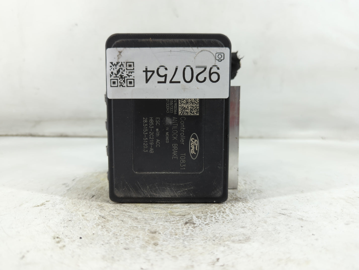 2017 Ford Explorer ABS Pump Control Module Replacement P/N:HB53-2C405-AC Fits OEM Used Auto Parts - Oemusedautoparts1.com