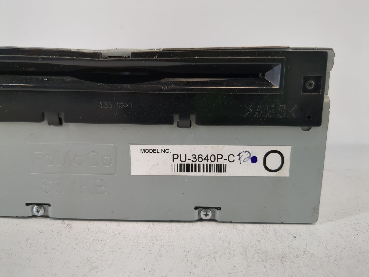 2017-2018 Ford F-150 Radio AM FM Cd Player Receiver Replacement P/N:GL3T-19C107-BA Fits Fits 2017 2018 OEM Used Auto Parts -
