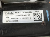 2017 Ford F-150 Car Starter Motor Solenoid OEM P/N:HL3T-11000-AB Fits OEM Used Auto Parts - Oemusedautoparts1.com