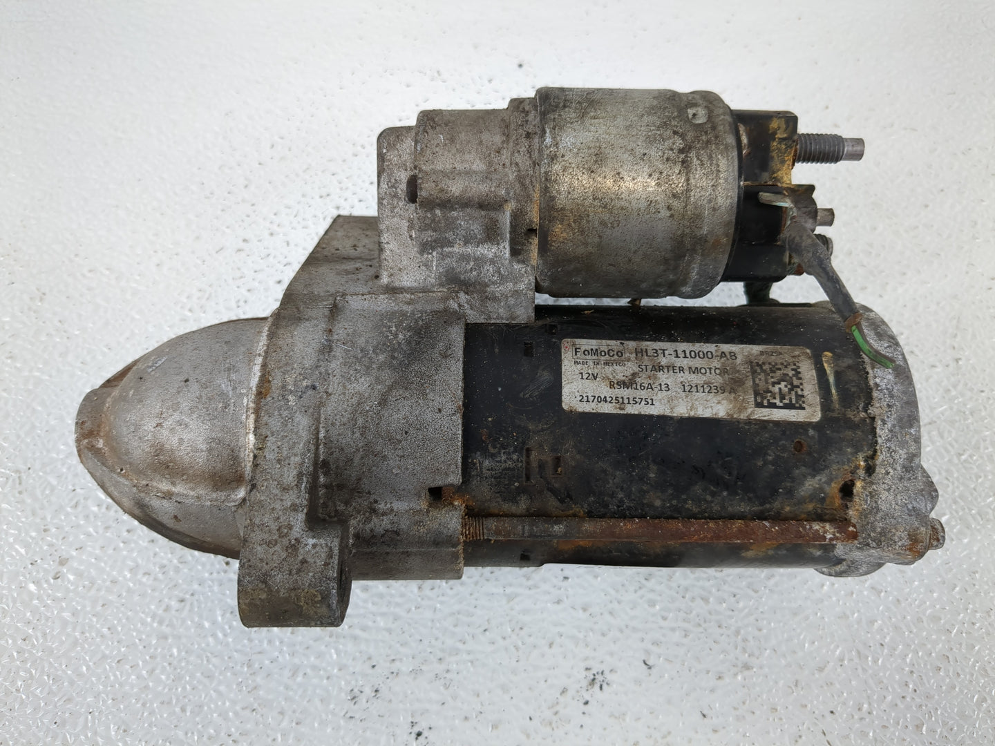 2017 Ford F-150 Car Starter Motor Solenoid OEM P/N:HL3T-11000-AB Fits OEM Used Auto Parts - Oemusedautoparts1.com