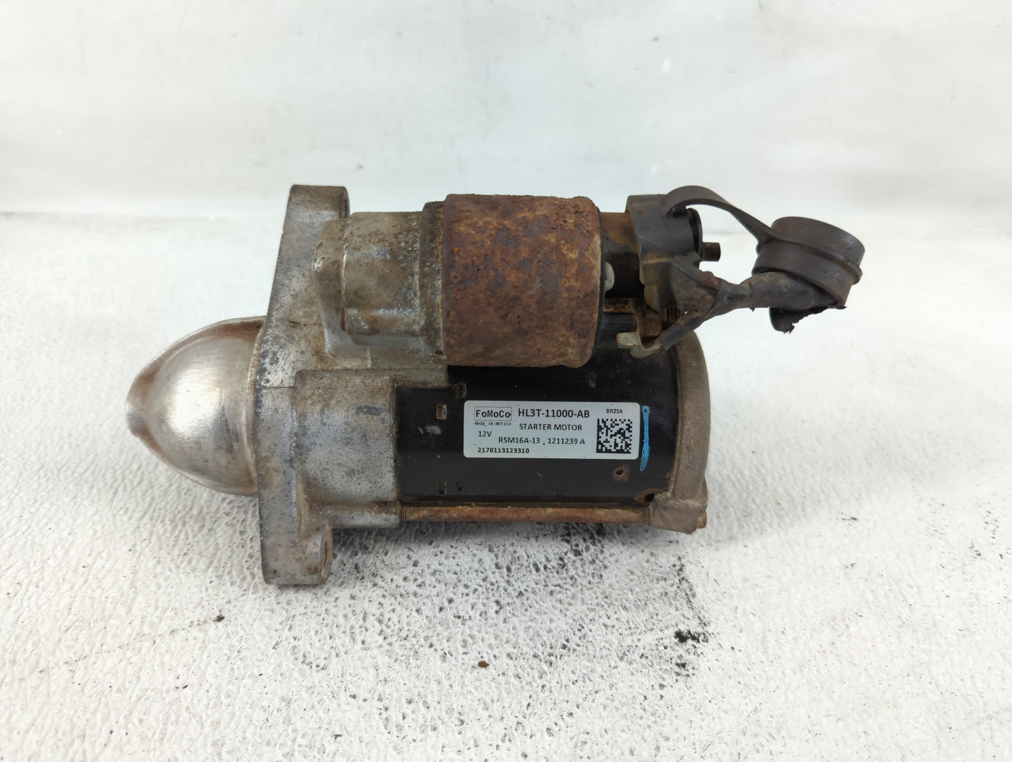 2017 Ford F-150 Car Starter Motor Solenoid OEM P/N:HL3T-11000-AB Fits OEM Used Auto Parts - Oemusedautoparts1.com