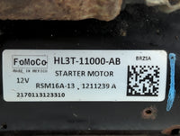 2017 Ford F-150 Car Starter Motor Solenoid OEM P/N:HL3T-11000-AB Fits OEM Used Auto Parts - Oemusedautoparts1.com