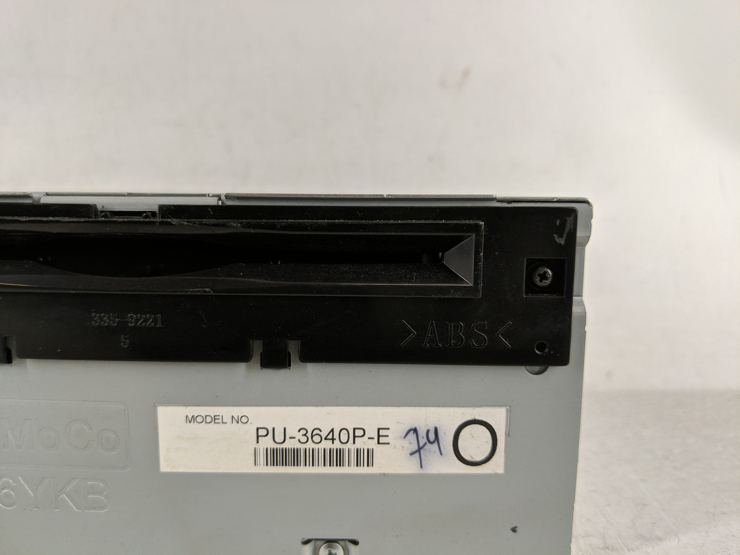 2017-2018 Ford F-150 Radio AM FM Cd Player Receiver Replacement P/N:HL3T-19C107-BC Fits Fits 2017 2018 OEM Used Auto Parts -