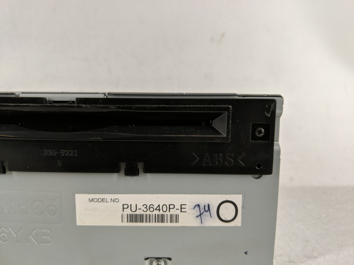 2017-2018 Ford F-150 Radio AM FM Cd Player Receiver Replacement P/N:HL3T-19C107-BC Fits Fits 2017 2018 OEM Used Auto Parts -