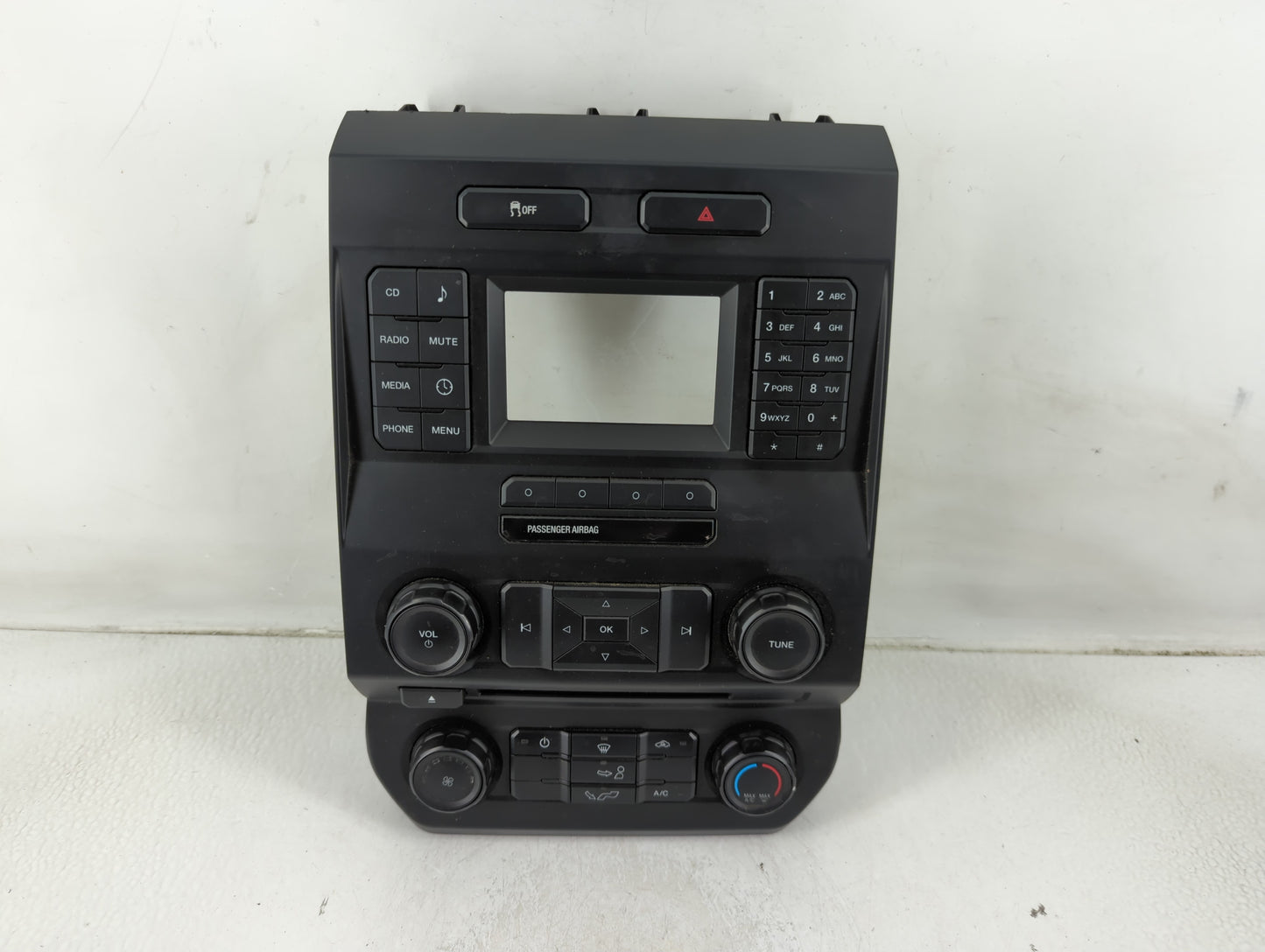 2017 Ford F-150 Radio AM FM Cd Player Receiver Replacement P/N:HL3T-18E243-BGB Fits OEM Used Auto Parts - Oemusedautoparts1.