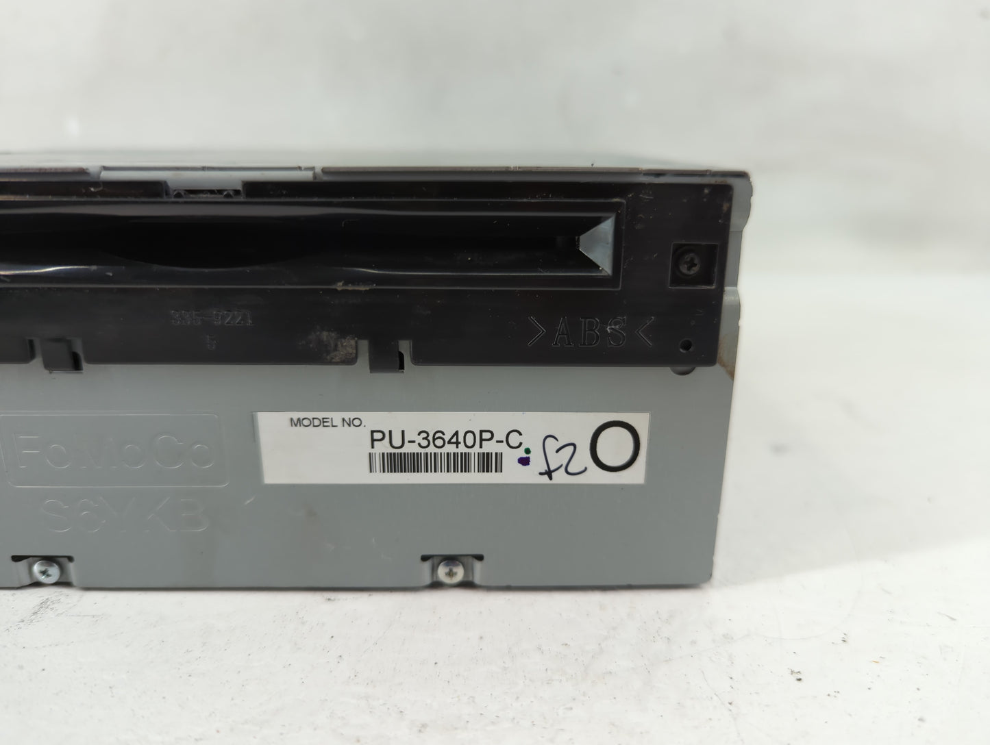 2016-2017 Ford F-150 Radio AM FM Cd Player Receiver Replacement P/N:GL3T-19C107-AA Fits Fits 2016 2017 OEM Used Auto Parts -