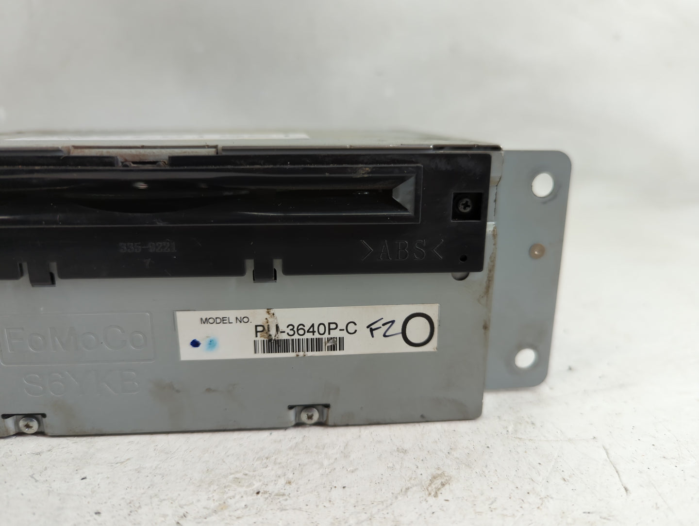 2017 Ford F-150 Radio AM FM Cd Player Receiver Replacement Fits OEM Used Auto Parts - Oemusedautoparts1.com