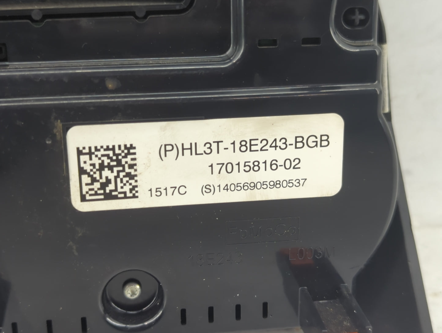 2017-2017 Ford F-150 Radio Control Panel - Oemusedautoparts1.com