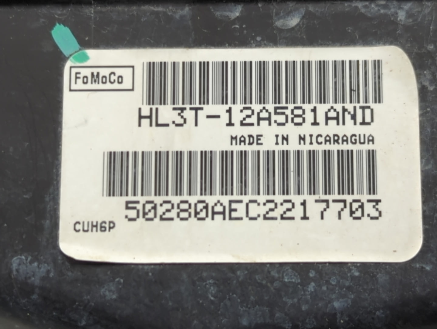 2017 Ford F-150 Fusebox Fuse Box Panel Relay Module P/N:HL3T-12A581AND Fits OEM Used Auto Parts - Oemusedautoparts1.com