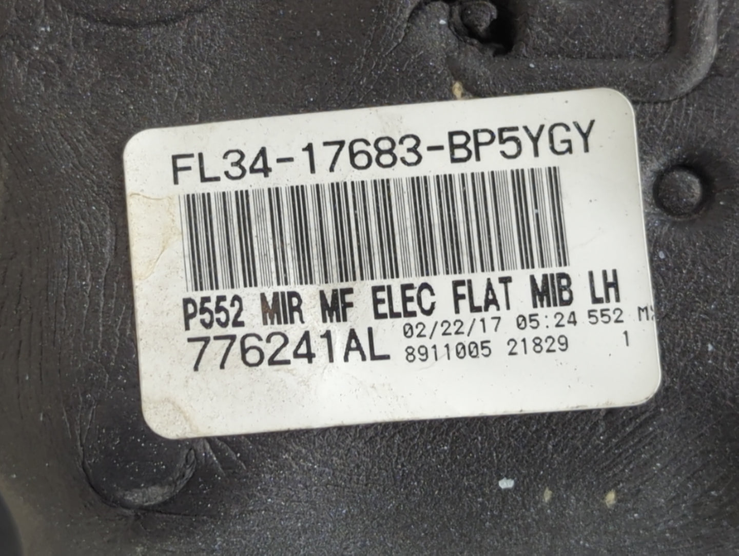 2015-2020 Ford F-150 Driver Side View Mirror - Left Door Mirror OEM Used - Oemusedautoparts1.com