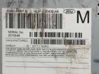 2017-2018 Ford F-150 Radio AM FM Cd Player Receiver Replacement P/N:HL3T-8D832-AB RU-9463P-D Fits Fits 2017 2018 OEM Used Au