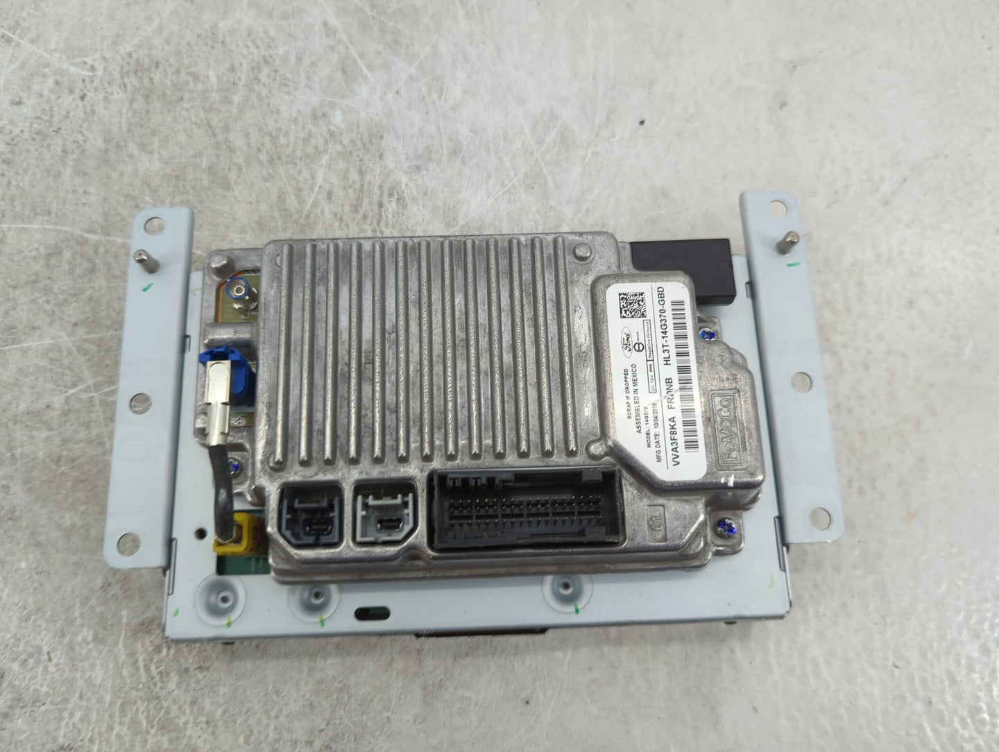 2015-2018 Ford F-150 Information Display Screen Black - Oemusedautoparts1.com