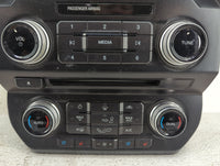 2017-2017 Ford F-150 Radio Control Panel Black - Oemusedautoparts1.com
