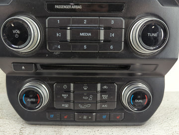2017-2017 Ford F-150 Radio Control Panel Black