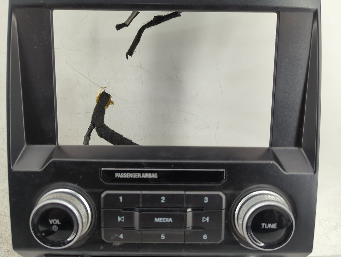 2017-2017 Ford F-150 Radio Control Panel Black - Oemusedautoparts1.com