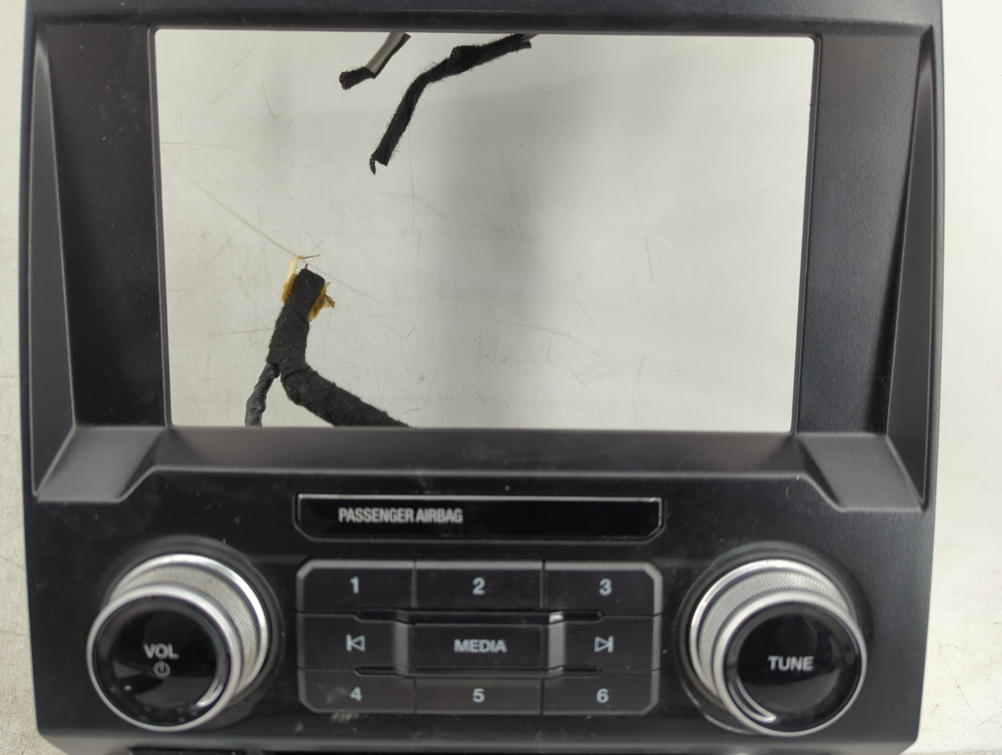 2017-2017 Ford F-150 Radio Control Panel Black - Oemusedautoparts1.com