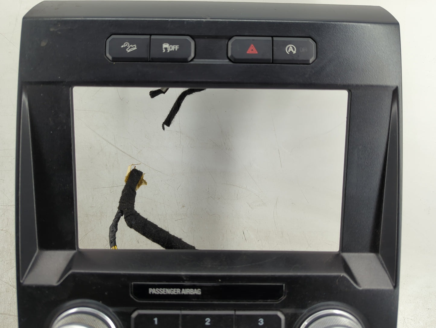 2017-2017 Ford F-150 Radio Control Panel Black - Oemusedautoparts1.com