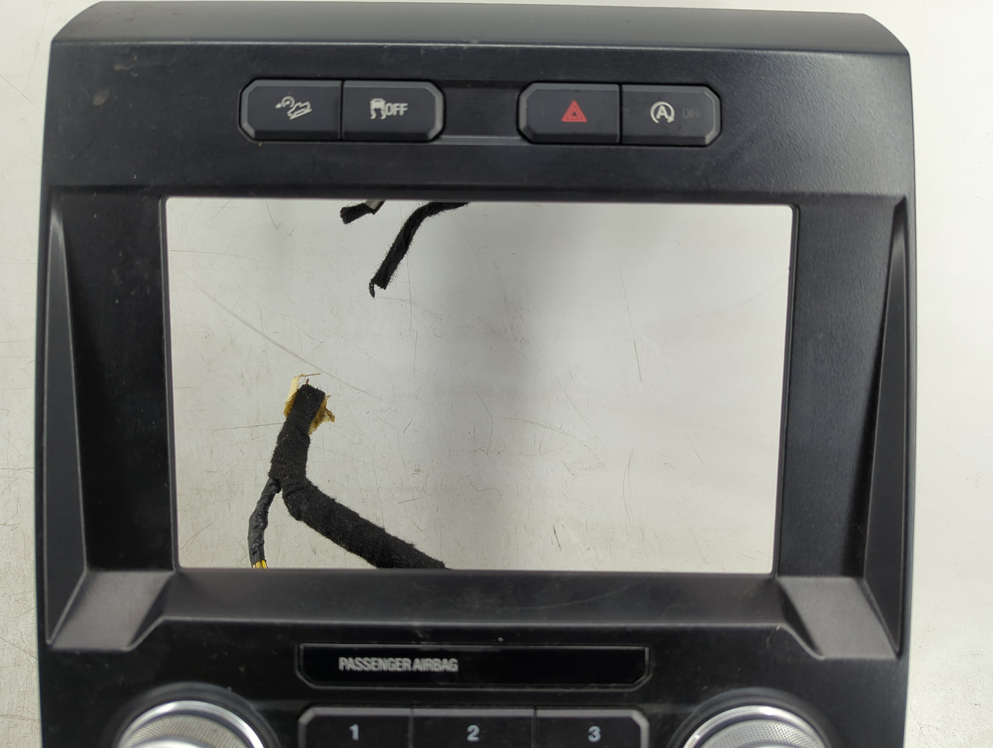 2017-2017 Ford F-150 Radio Control Panel Black - Oemusedautoparts1.com