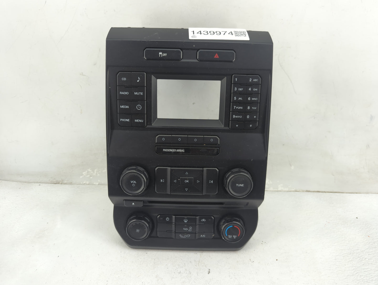 2017-2017 Ford F-150 Radio Control Panel - Oemusedautoparts1.com