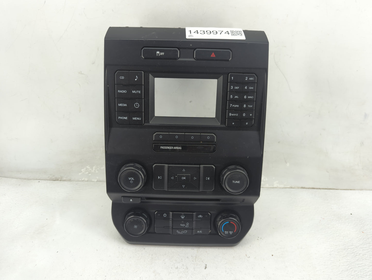 2017-2017 Ford F-150 Radio Control Panel - Oemusedautoparts1.com