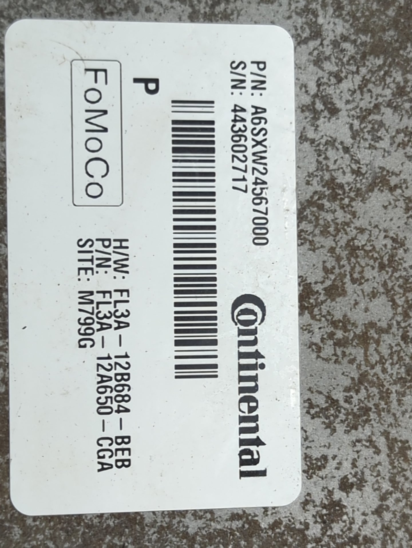 2015-2017 Ford F-150 PCM Engine Control Computer ECU ECM PCU OEM P/N:FL3A-12B684-BEB FL3A-12A650-CGA Fits OEM Used Auto Part