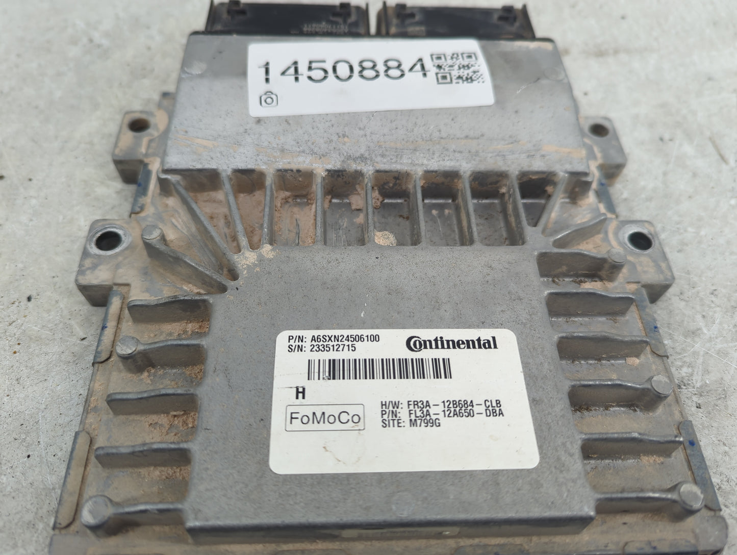 2015-2017 Ford F-150 PCM Engine Control Computer ECU ECM PCU OEM P/N:A6SXN24506100 FR3A-12B684-CLB Fits OEM Used Auto Parts 