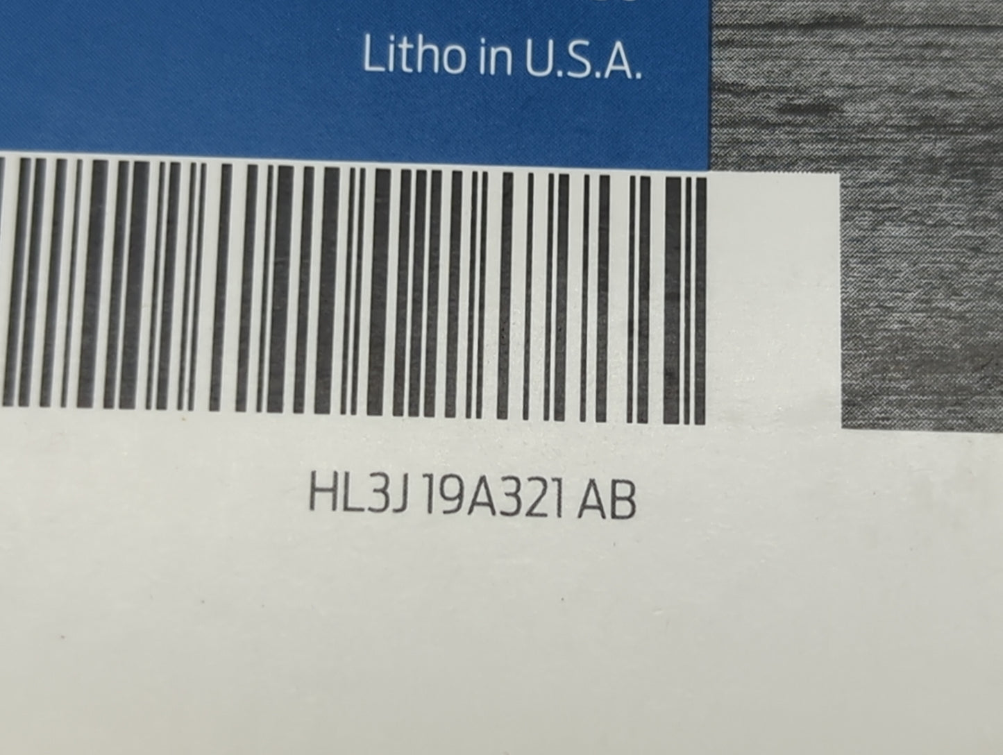 2017 Ford F-150 Owners Manual Book Guide P/N:HL3J19A321AB OEM Used Auto Parts - Oemusedautoparts1.com