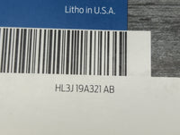 2017 Ford F-150 Owners Manual Book Guide P/N:HL3J19A321AB OEM Used Auto Parts - Oemusedautoparts1.com