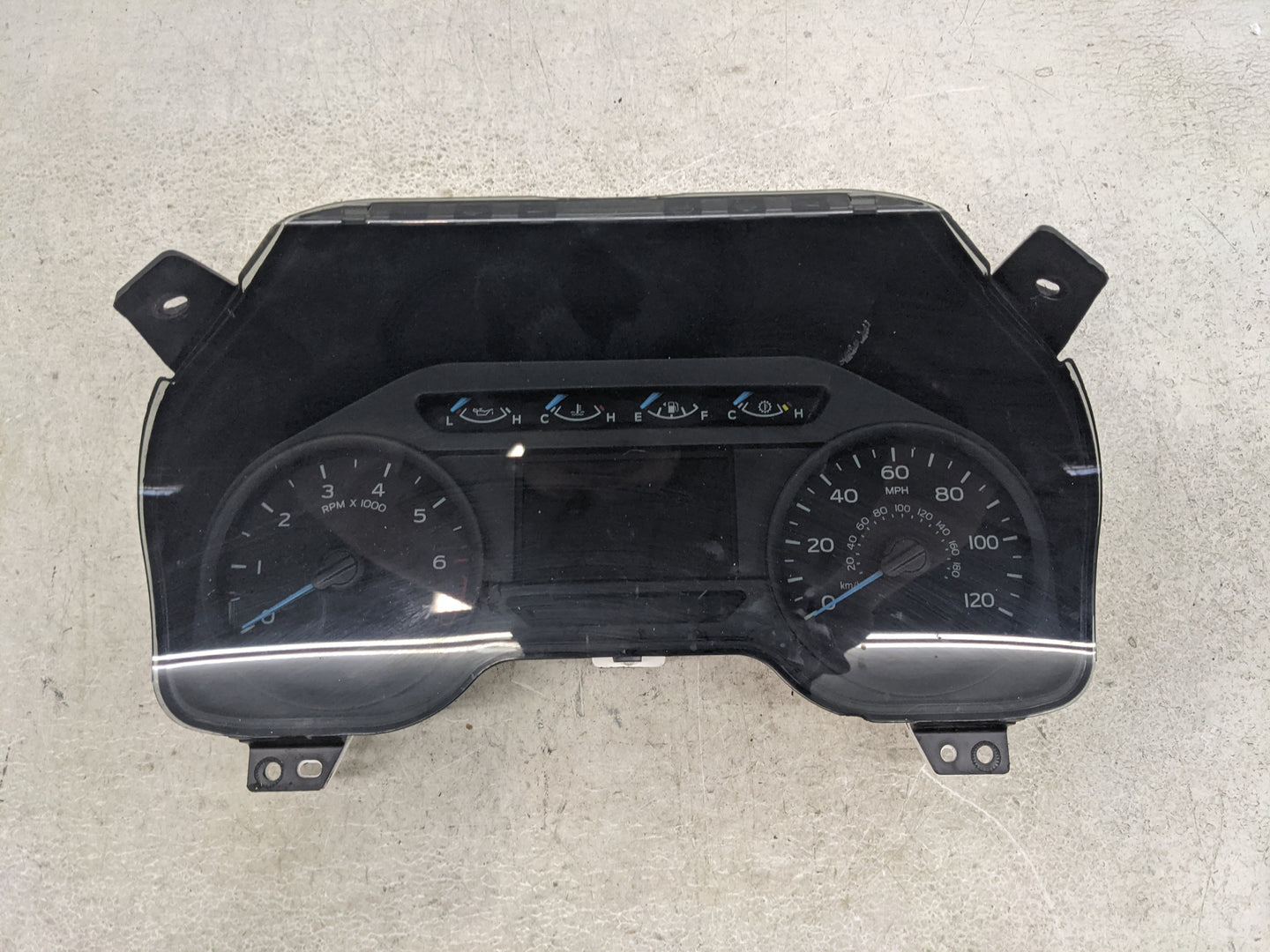 2017 Ford F-150 Instrument Cluster Speedometer Gauges P/N:L3T-10849-BHF A13285720 Miles:146K Fits OEM Used Auto Parts - Oemu