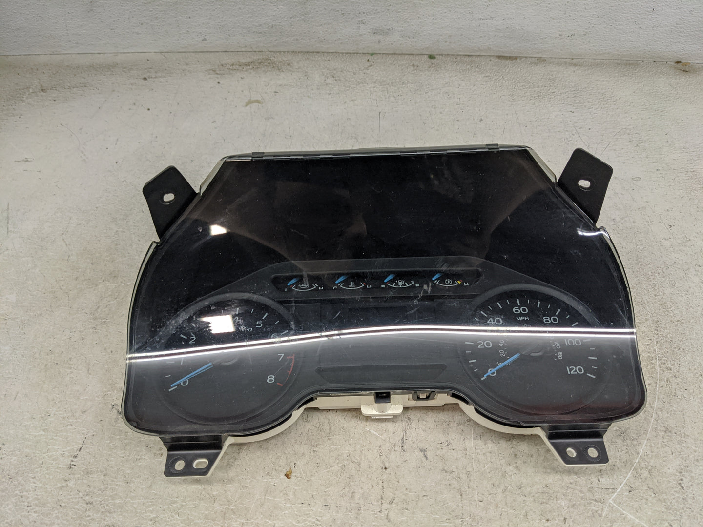 2017 Ford F-150 Instrument Cluster Speedometer Gauges P/N:L3T-10849-BHF VPF-L3F-10890-AC Miles:162K Fits OEM Used Auto Parts