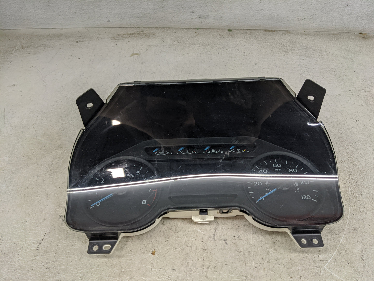 2017 Ford F-150 Instrument Cluster Speedometer Gauges P/N:L3T-10849-BHF VPF-L3F-10890-AC Miles:162K Fits OEM Used Auto Parts