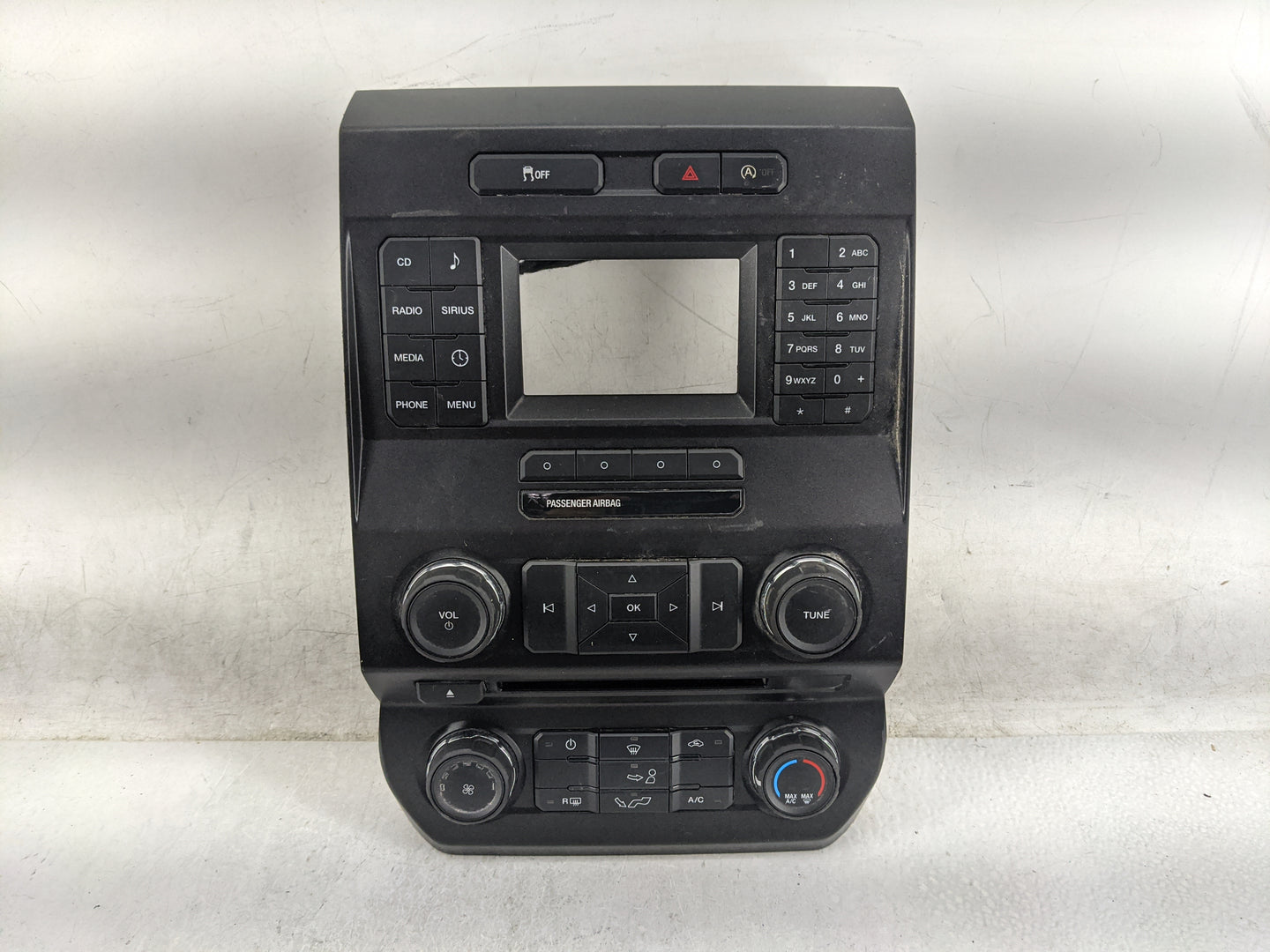 2017-2017 Ford F-150 Radio Control Panel 1468351 - Oemusedautoparts1.com