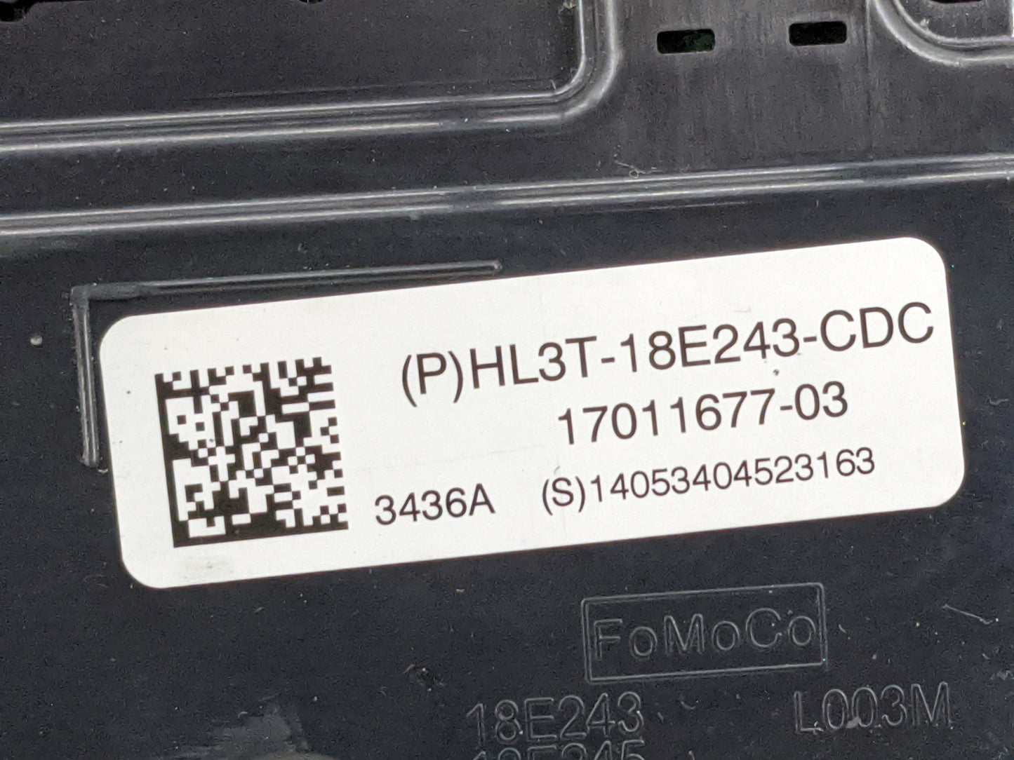 2017-2017 Ford F-150 Radio Control Panel 1475673 - Oemusedautoparts1.com