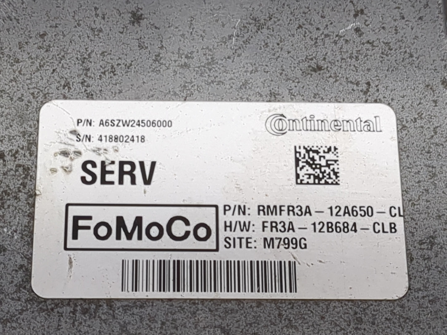 2015-2017 Ford F-150 PCM Engine Control Computer ECU ECM PCU OEM P/N:RMFR3A-12A650-CL FR3A-12B684-CLB Fits OEM Used Auto Par