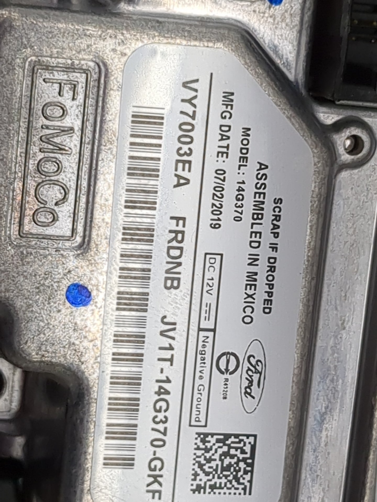 2017 Ford F-150 Information-gps-tv Control Module - Oemusedautoparts1.com
