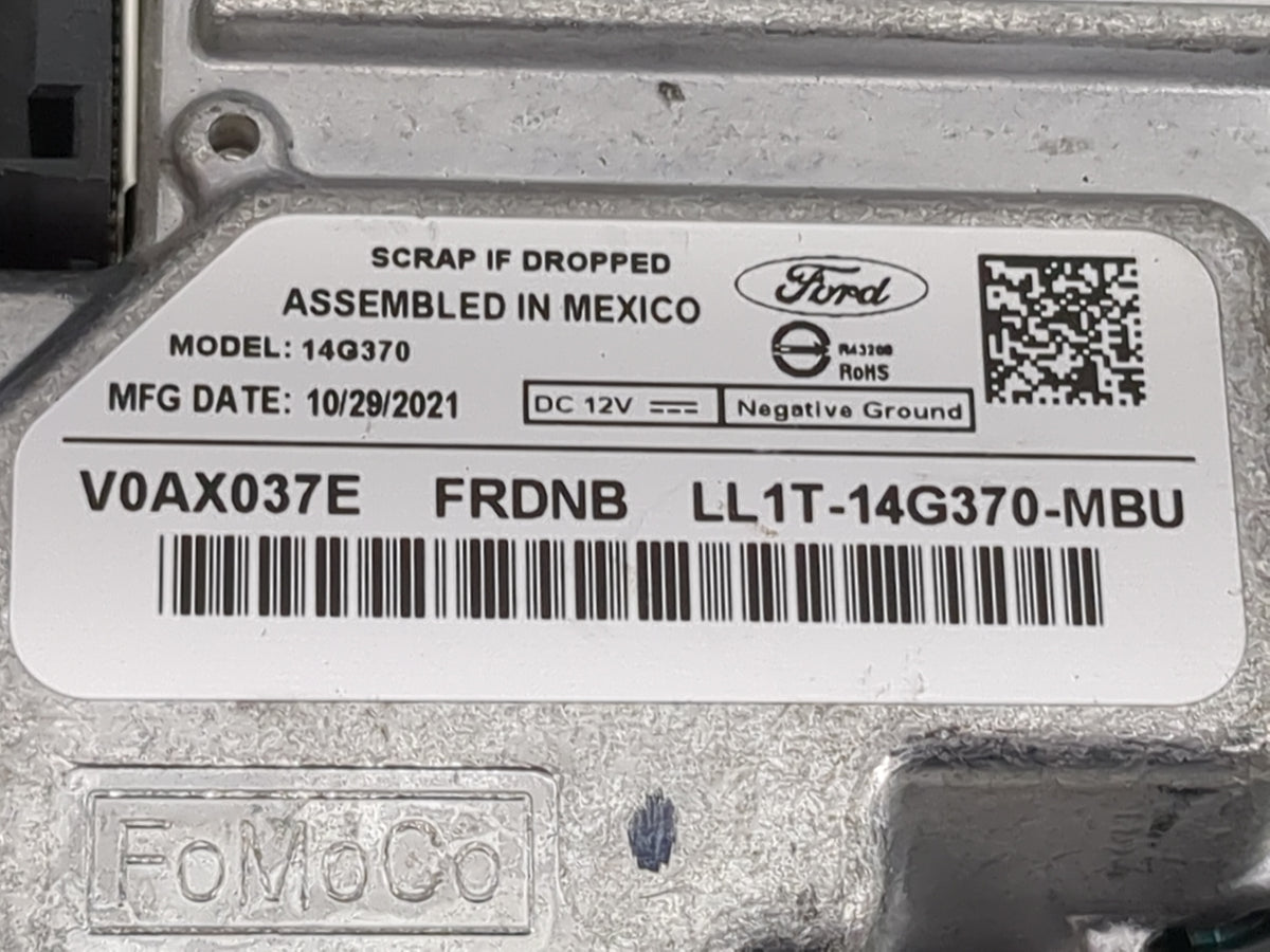 2016-2017 Ford F-150 Information-gps-tv Control Module - Oemusedautoparts1.com