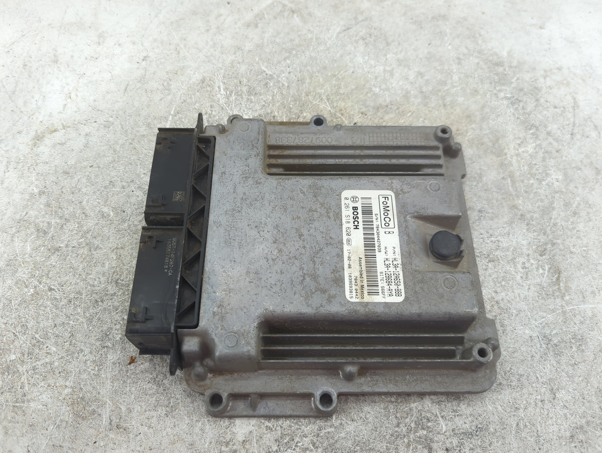 2017-2018 Ford F-150 PCM Engine Control Computer ECU ECM PCU OEM P/N:HL3A-12A650-BBB HL3A-12B684-AYA, 0261S18620 Fits 2017 2
