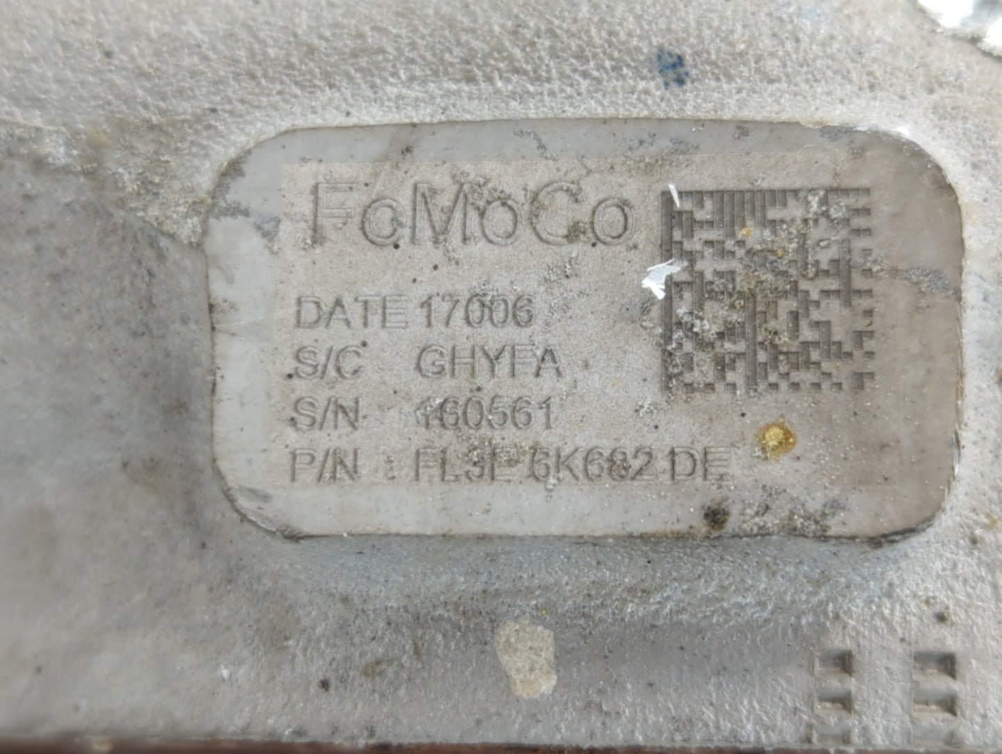 2015 Ford F-150 Turbocharger Turbo Charger Super Charger Supercharger - Oemusedautoparts1.com